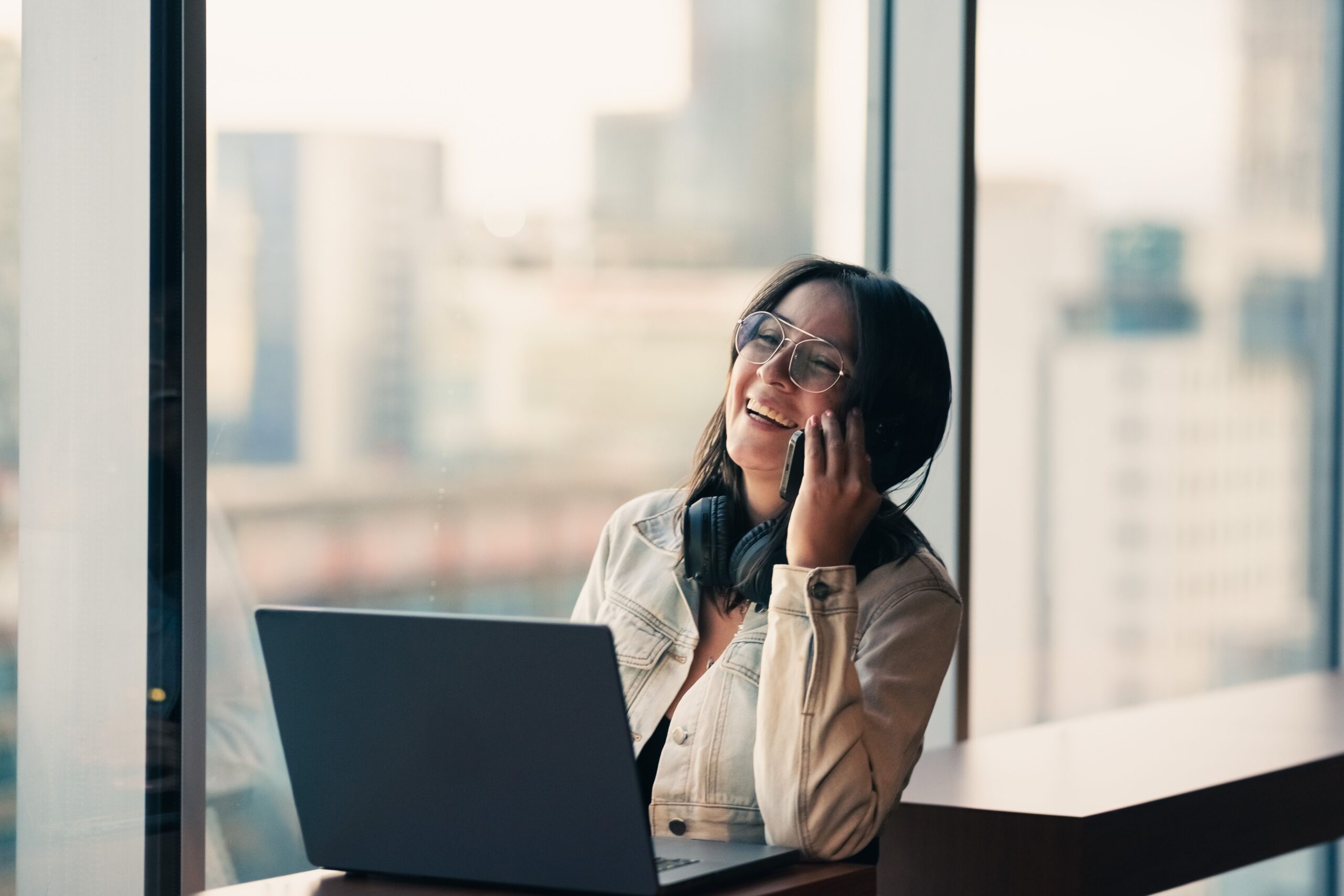 Business Woman on Phone Business Woman on Phone